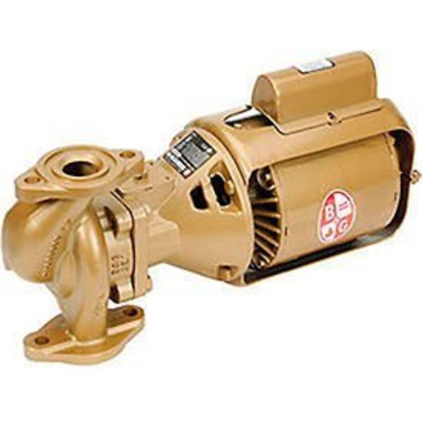 Bell & Gossett Three-Piece Bronze Series 100 BNFI Circulator Pump 106197LF - 1/12 HP 106197LF